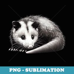 s cute opossum graphic print lover animals for men women kids - stylish sublimation digital download