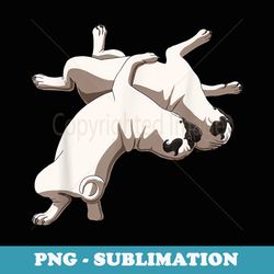 funny wrestling dog wrestler pug - instant sublimation digital download