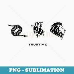 hose bee lion funny - png transparent sublimation file