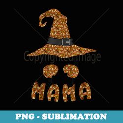 witchy mama halloween messy bun witch mom - digital sublimation download file