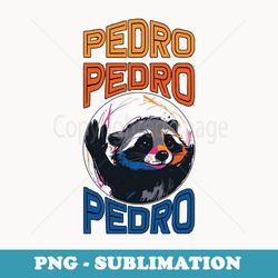 funny pedro racoon dance popular internet meme - high-resolution png sublimation file