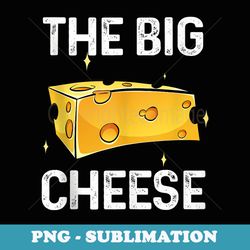 the big cheese cheese wedge - unique sublimation png download