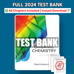 organic chemistry 8th edition bruice test bank