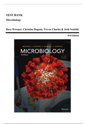 test bank - microbiology, 3rd edition (wessner, 2020) chapter 1-24 | all chapters
