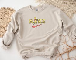 winnie the pooh sunflower nike sweatshirt