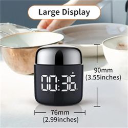 noklead led digital kitchen timer - for cooking shower study - kitchen timer led knob digital timer - cosmetic bottles c