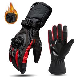 motorcycle gloves windproof waterproof - guantes moto men motorbike riding gloves - touch screen moto motocross gloves w