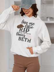 love me like rip svg file instant download, rip in yellowstone cut file for cricut, rip loves beth files, yellowstone