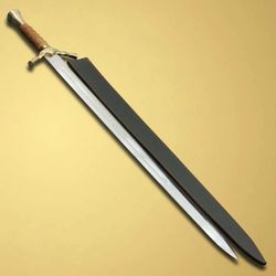 custom handmade sword viking sword kalis hunting replica sword survival carbon steel hunting, camping