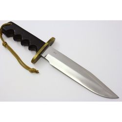 fixed blade bowie knife micarta handle d2 tool steel survival knife randal knife randal bowie knife survival bowie