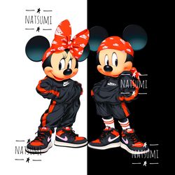 minnie and mickey mouse png file for sublimation designs, png for tshirts, png for tumblers, cartoon png dtf download