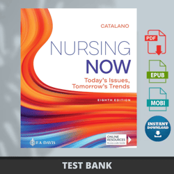 latest 2024 nursing now: today's issues, tomorrows trends 8th edition test bank