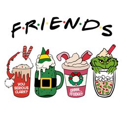 friends grinch christmas coffee png, christmas coffee png, coffee png, christmas logo png, instandownload