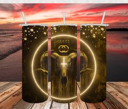 tumbler gucci logo png, design tumbler, 20oz skinny tumbler png, tumbler wrap, fashion brand png instant download-1