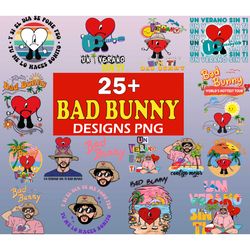 25 bad bunny bundle png, bad bunny png, bad bunny bundle, bad bunny rapper, bad bad bunny png, digital download-1