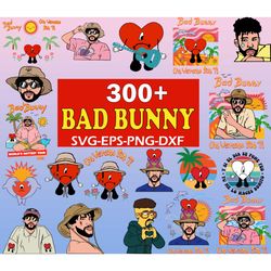 300 bad bunny png bundle, bad bunny png, bad bunny bundle, bad bunny rapper, bad bunny png, bunny png, digital downl