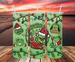 grinch christmas tumbler png, 3d grinch tumbler png, grinch tumbler png, design 20oz tumbler png, instant download-14