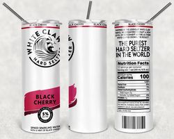 wc black cherry tumbler png, drink tumbler design, straight design 20oz/ 30oz skinny tumbler png, png file download