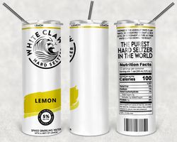 wc lemon tumbler png, drink tumbler design, straight design 20oz/ 30oz skinny tumbler png, png file download
