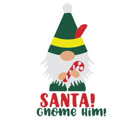 santa gnome him svg, gnome christmas svg, funny christmas svg, christmas svg, holiday svg, digital download
