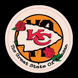 the great state kansas city chiefs nfl svg, football team svg, nfl team svg, sport svg, digital download