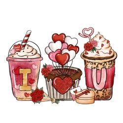 design valentine coffee png, coffee valentine png, valentine clipart, valentine sublimation, png file download