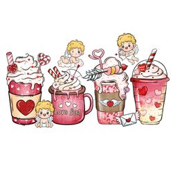 coffee valentine's day png, coffee valentine png, valentine clipart, valentine sublimation, holiday png, png file-1