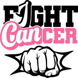 fight cancer svg, breast cancer svg, cancer svg, breast cancer awareness svg, breast cancer shirt, cut file-2