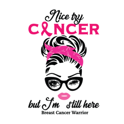 but i'm still here breast cancer awareness vector svg, breast cancer svg, cancer awareness svg instant download