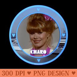 charo - sublimation graphics png - fashionable and fearless