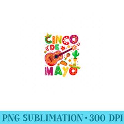 fiesta squad cinco de mayo women men girls mexican sombrero - unique sublimation patterns