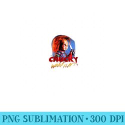 childs play chucky wanna play creepy portrait premium - png clipart