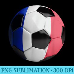 france flag football soccer ball - png download library