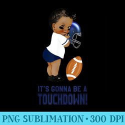 ethnic football touchdown team baby shower - png picture gallery download