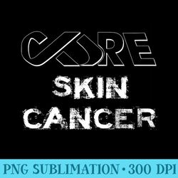 cure skin cancer awareness premium - shirt graphic resources