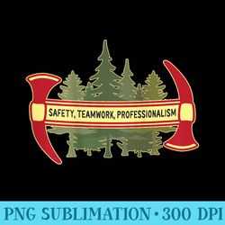 design on back hotshot motto wildland forest firefighter - png image download