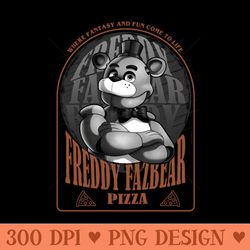 freddy fazbears pizza - png templates download