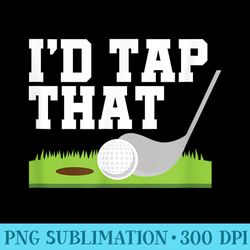 id tap that golfer golf club golf ball golfing - free png download