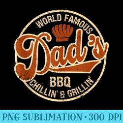 Mens Grilling Bbq Smoker Dad Barbecue Grill Meat Barbeque - Png Design Files