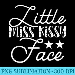 little miss kissy face little miss kiss funny graphic - png graphics download