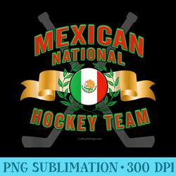 mexican national hockey team - sublimation clipart png