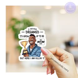 best dad, funny dad quote stickers