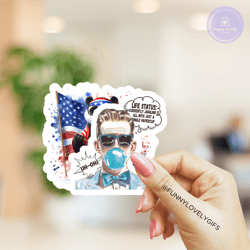 "life status" funny dad quote stickers