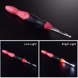 11 in 1 led light up crochet hooks