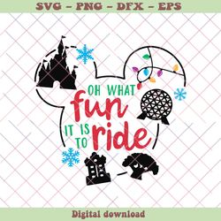 oh what fun it is to ride christmas svg file for cricut, png - svg files, z882