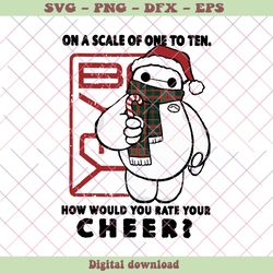 big hero baymax how would you rate your cheer svg file, png - svg files, z1106