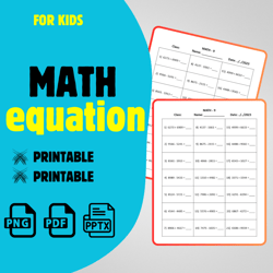 math equations