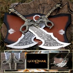 chaos blades god of war, chaos blades replica, chaos blades god of war ragnarok, chaos blades tattoo, chaos blades