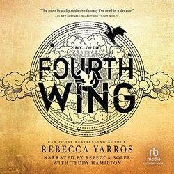 fourth wing empyrean book 1 audiobook unabridged by rebecca yarros