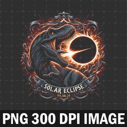 total solar eclipsed dino png